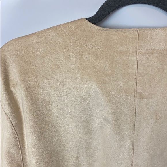 NWT Love Token Faux Suede Jacket - Picture 10 of 10